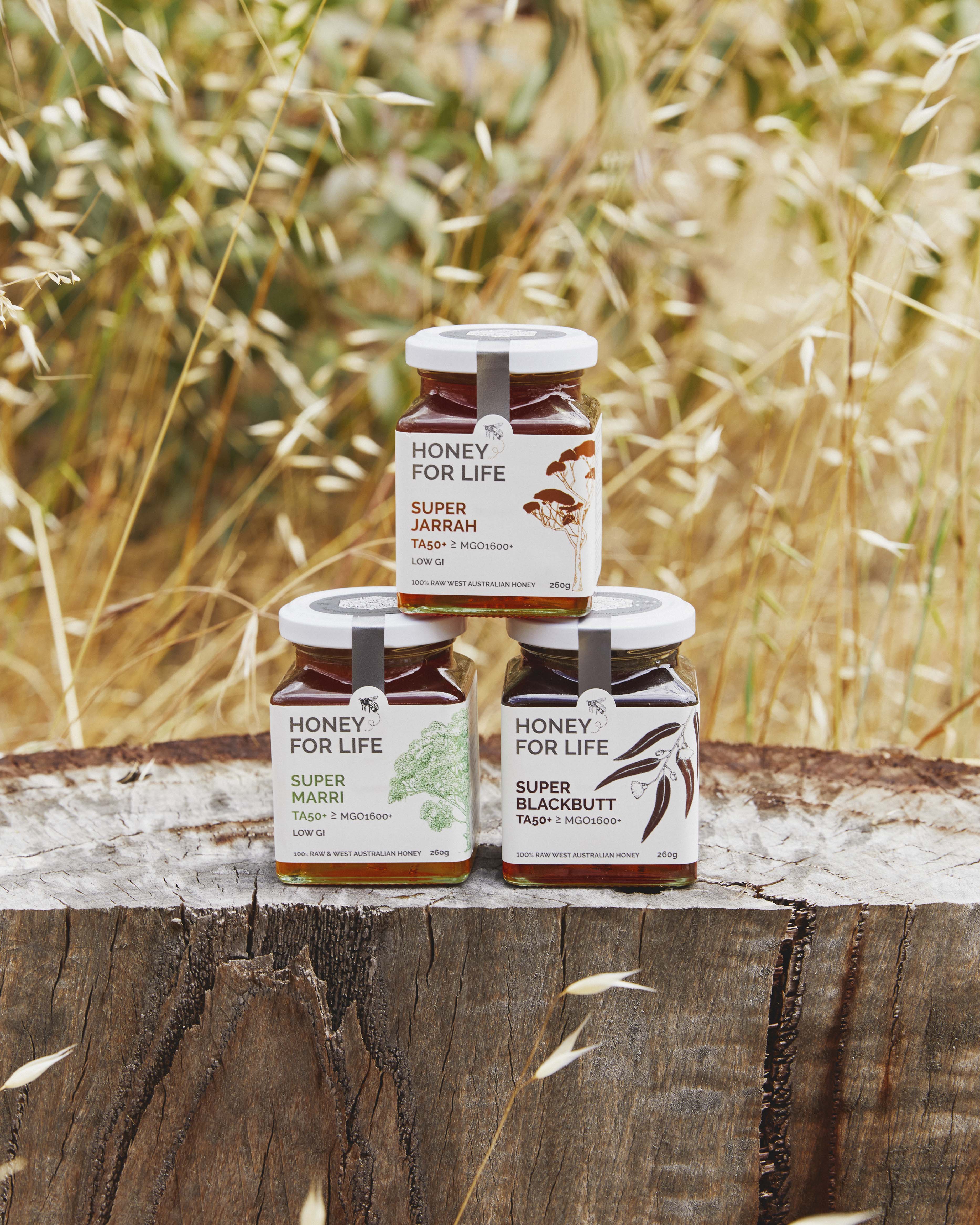 その他 HONEY FOR LIFE BLACKBUTT 260g SUPER BIO-ACTIVE BUNDLE 260g | SAVE 20% – Honey For Life / Australia