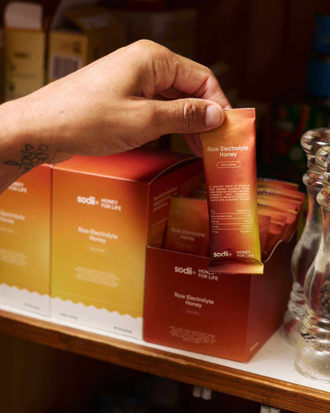 Raw Electrolyte Honey