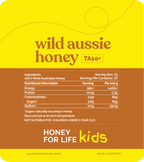 Honey For Life Kids - Wild Aussie Honey Snaps (TA 10+)