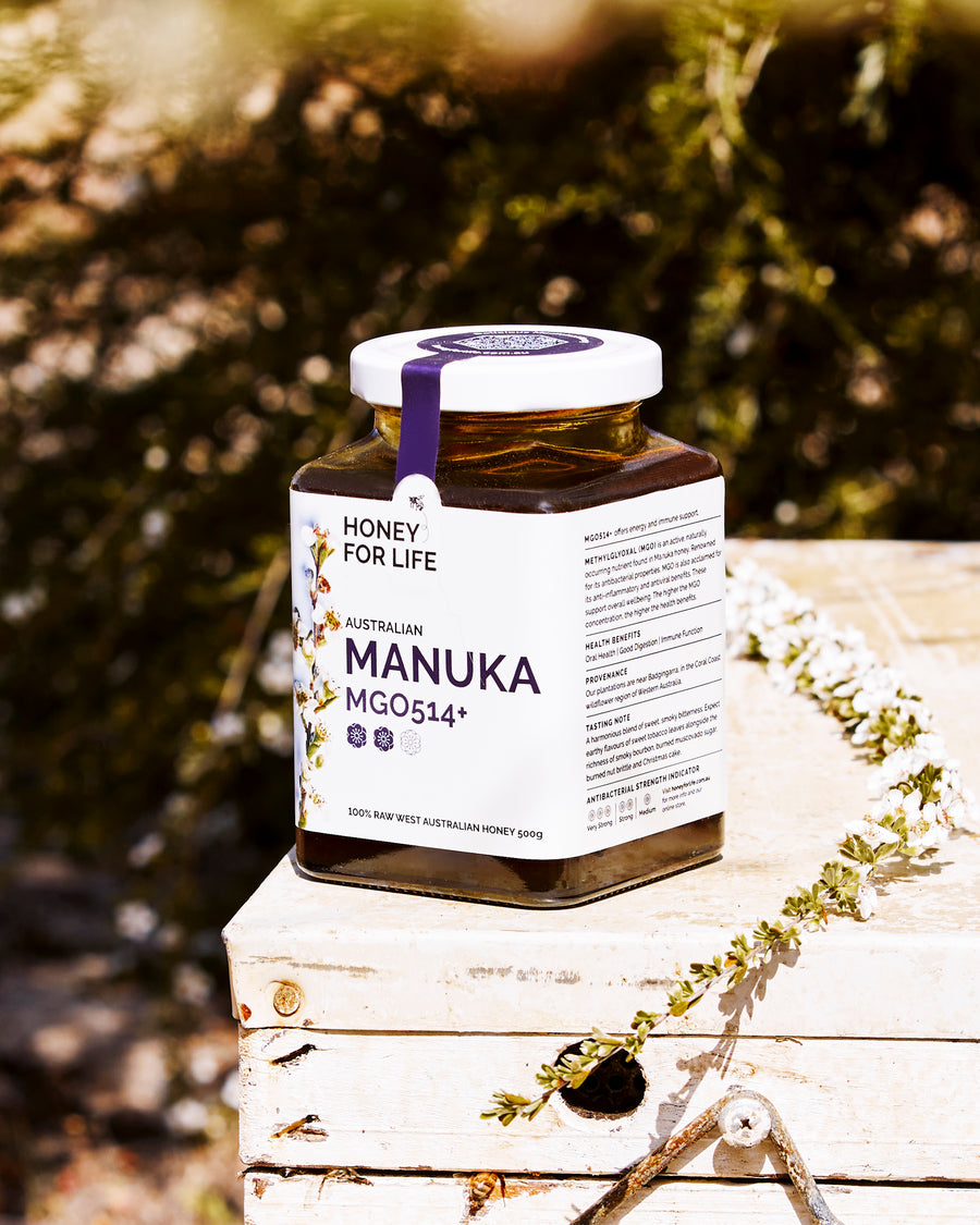 AUSTRALIAN MANUKA HONEY MGO514+ | WELLNESS+