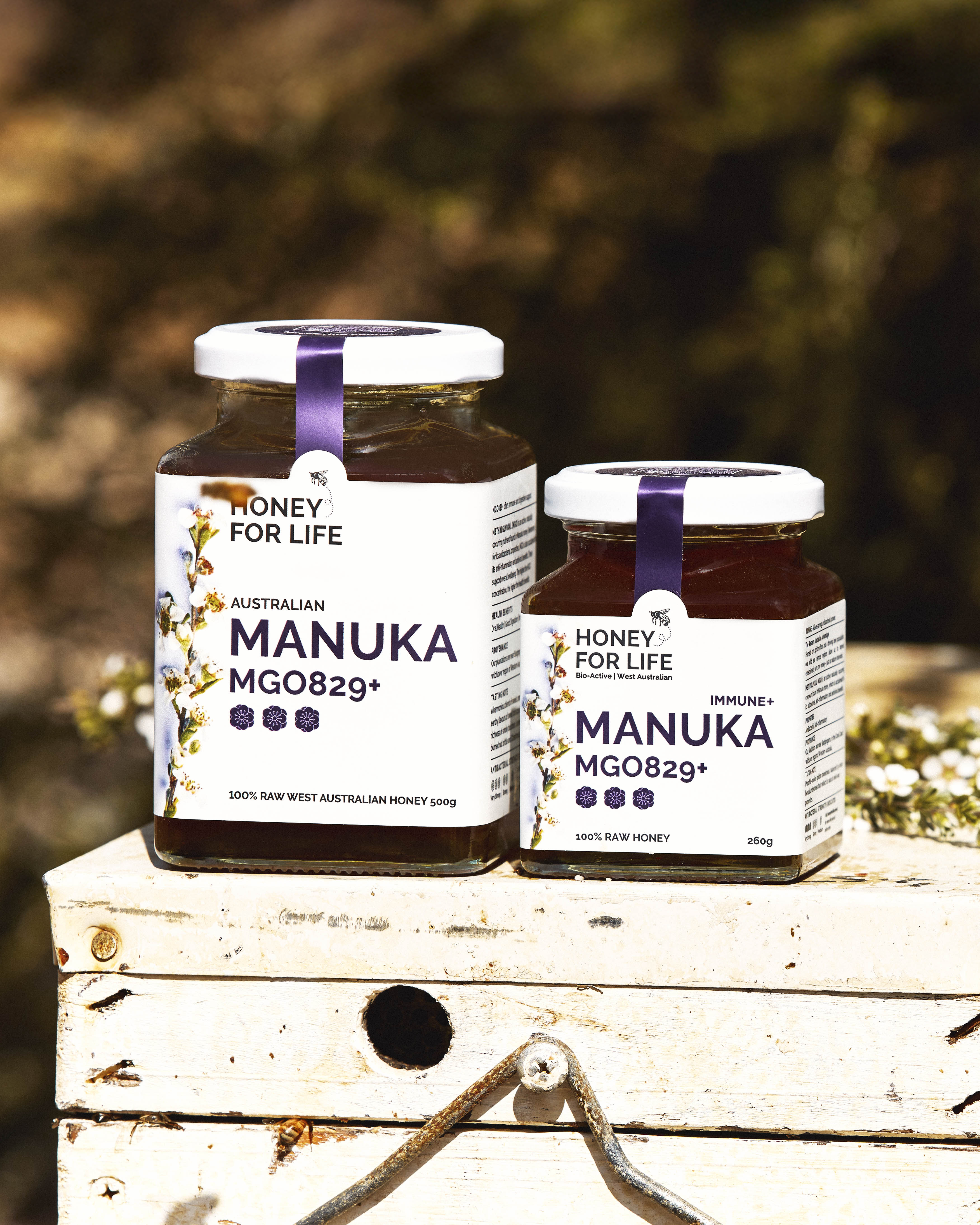 MANUKA IMMUNE+ HONEY MGO829+
