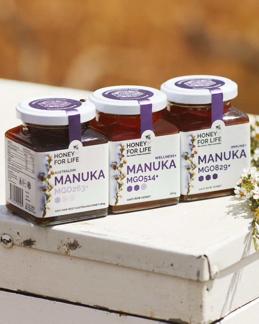 AUSTRALIAN MANUKA WELLNESS BUNDLE 260g | SAVE 20%