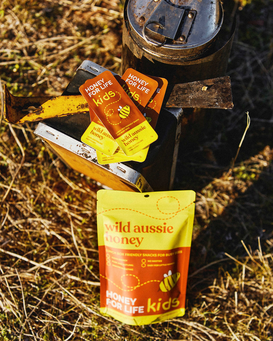 Honey For Life Kids - Wild Aussie Honey Snaps (TA 10+)