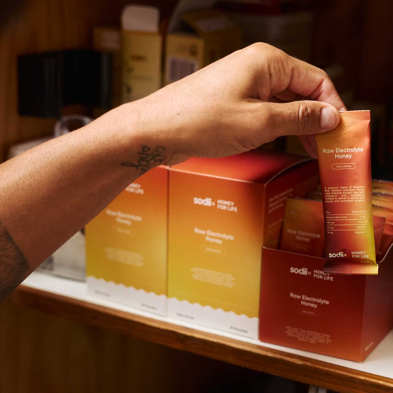 Raw Electrolyte Honey