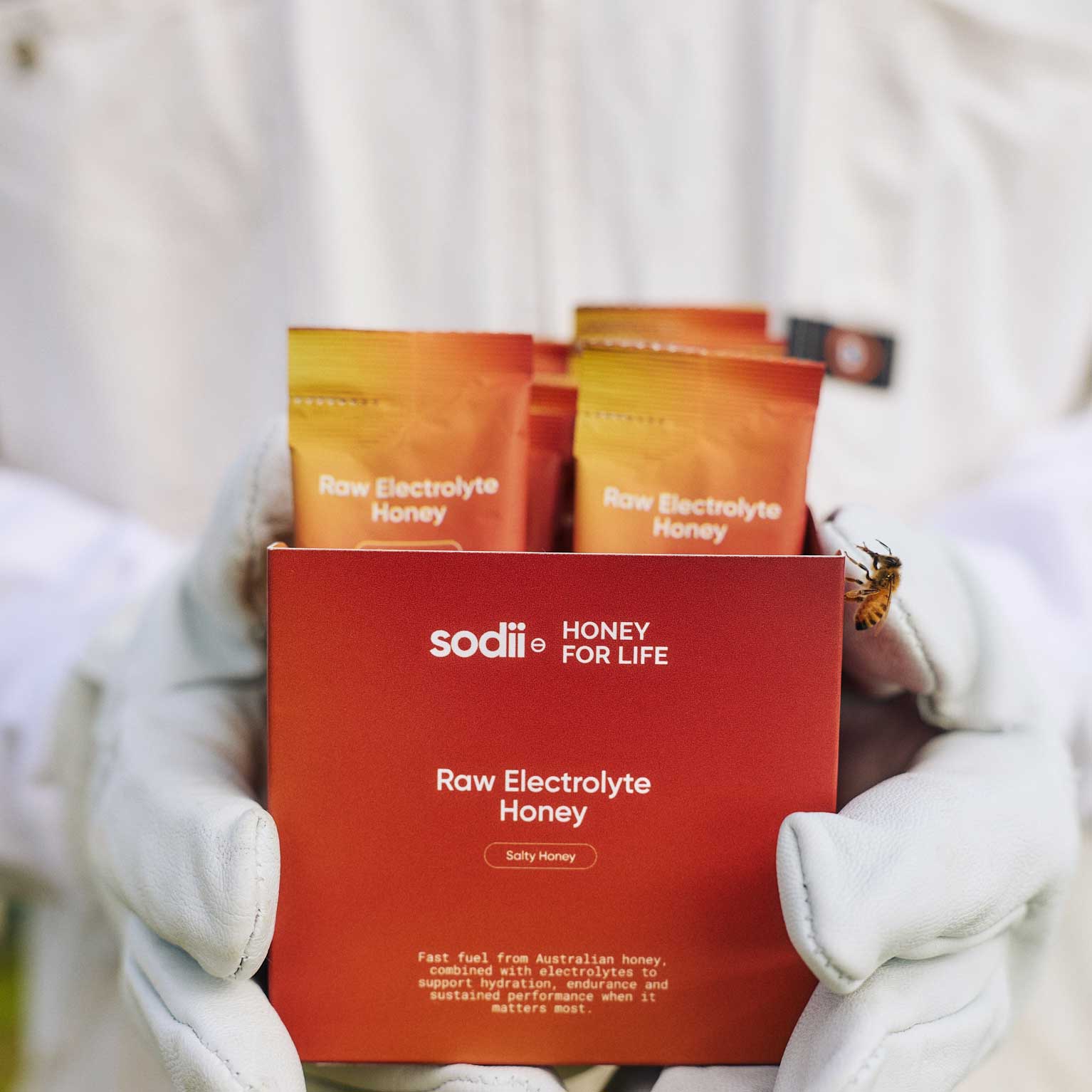 Raw Electrolyte Honey campaign image