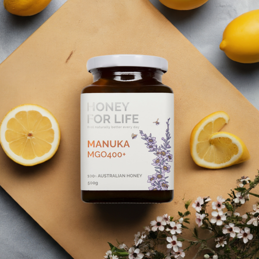 Never before available to the public,  MANUKA HONEY MGO400+